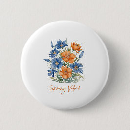 Spring VIbes Ronde Button 5,7 Cm