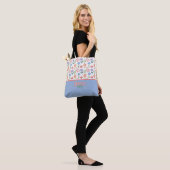 Spring Vibes Sweet Palette Little Flowers Tote Bag (Op model)