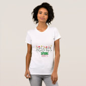 Spring Vibes T-shirt – Fresh & Floral Seizoensgebo (Voorkant volledig)