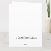 Spring Victoriaans Gothic 2025 Design 6 Kaart (Achterkant)