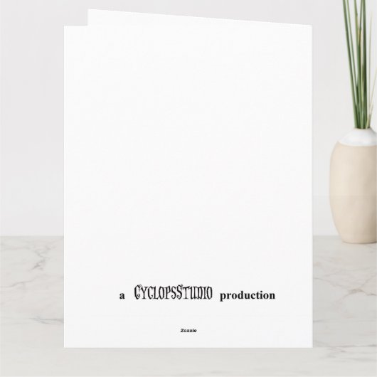 Spring Victoriaans Gothic 2025 Ontwerp 12 Kaart (Achterkant)