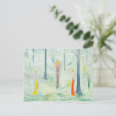 Spring Wahine, Marguerite Blasingame Briefkaart (Staand voorkant)