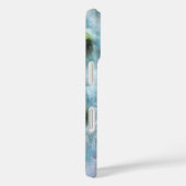 Spring Waterfall Groene Roze Flora Case-Mate iPhone Case (Achterkant / Rechts)
