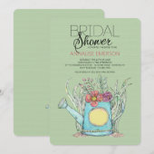 Spring Watering Can Vrijgezellenfeest Kaart (Voorkant / Achterkant)