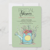 Spring Watering Can Vrijgezellenfeest Kaart (Voorkant)