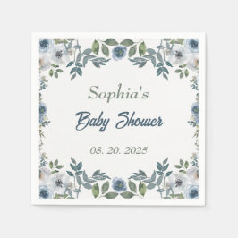 Spring Waterverf Baby shower Servet