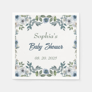 Spring Waterverf Baby shower Servet