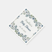 Spring Waterverf Baby shower Servet (Hoek)