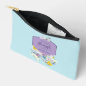 Spring Waterverf Bloemen Bijbelvers gepersonalisee Etui (Open)