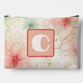 Spring Waterverf Bloementuin Monogram Etui (Voorkant)