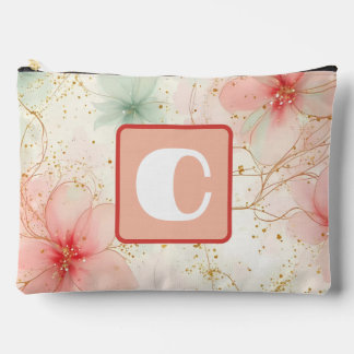 Spring Waterverf Bloementuin Monogram Etui