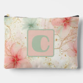 Spring Waterverf Bloementuin Monogram Etui (Voorkant)
