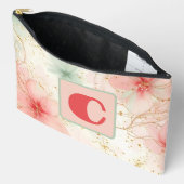 Spring Waterverf Bloementuin Monogram Etui (Open)