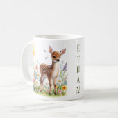 Spring Waterverf Fawn - Kind Mok (Voorkant links)