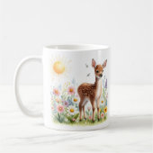 Spring Waterverf Fawn - Kind Mok (Links)