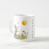 Spring Waterverf Mouse - Kind Mok (Voorkant links)