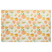 Spring Waterverf Peaches Pattern Fabric Stof (Fat Quarter)