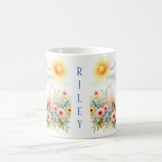 Spring Waterverf Pig - Kind Mok (Center)