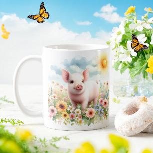 Spring Waterverf Pig - Kind Mok