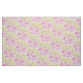 Spring waterverf roze bloesem bloeit stof (Fat Quarter)