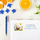 Spring Waterverf slak retour adres Etiket