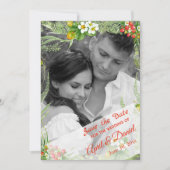 Spring Wedding Foto Sla de datum op Save The Date (Voorkant)