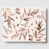 Spring Wedding Gastenboek Wildflower (Achterkant)