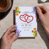 ✨ Spring Wedding Invitation Kaart