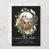 Spring Wedding Kleurrijke Wildflower Bloemen Trend Save The Date (Voorkant)