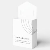 Spring Wedding Rehearsal Dinner Bedankdoosjes (Geopend)