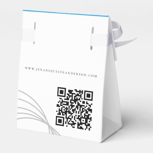 Spring Wedding Rehearsal Dinner Bedankdoosjes (Achterkant)