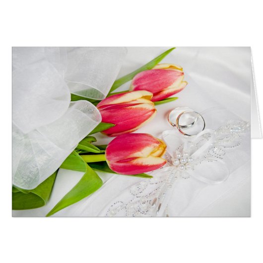 Spring Wedding Tulip Bouquet (Voorkant Horizontaal)
