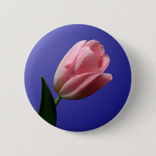 Spring Wedding Tulip Button