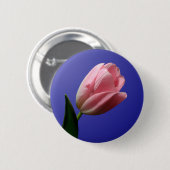 Spring Wedding Tulip Button (Voorkant /achterkant)