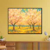 Spring Whispers in Bloom Canvas Afdruk (Insitu (Woonkamer))