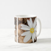 Spring White Flower Photo Mok (Voorkant rechts)