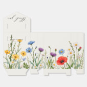 Spring Wild Flower Meadow  Wedding  Bedankdoosjes (Ongevouwen)