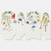 Spring Wild Flower Meadow Wedding Bedankdoosjes (Ongevouwen)