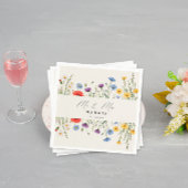Spring Wild Flower Meadow Wedding Servet