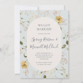 Spring Wildflower | Aankondiging van de blauwe uit (Voorkant)