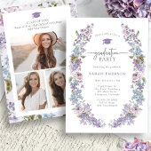 Spring Wildflower Afstuderen Kaart