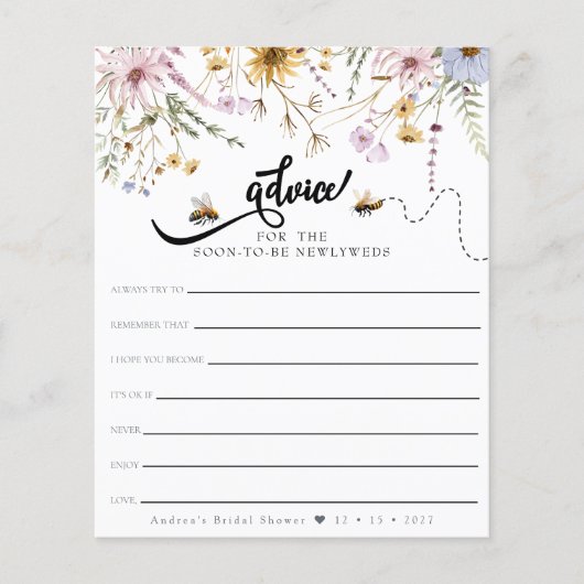 Spring Wildflower | Bijendouche | Advies | PAS GET (Voorkant)