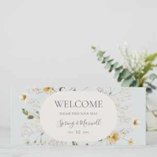 Spring Wildflower   Blauw draaiend zitrooster