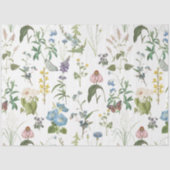 Spring Wildflower Bloemenweide Kleurrijke Decoupag Tissuepapier (Voorkant)