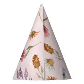 Spring Wildflower Cone Paper Party Pet Feesthoedjes (Achterkant)