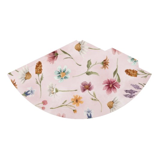 Spring Wildflower Cone Paper Party Pet Feesthoedjes (Voorkant)