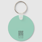 Spring Wildflower Garden Bijbelvers gepersonalisee Sleutelhanger (Achterkant)