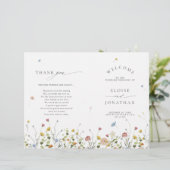 Spring Wildflower Garden Floral Minimalistische br (Staand voorkant)