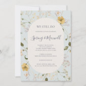 Spring Wildflower | Lichtblauw dat we nog steeds d Kaart (Voorkant)