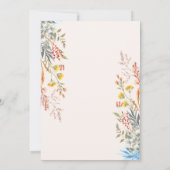 Spring Wildflower Meadow Dried Save the Date (Achterkant)